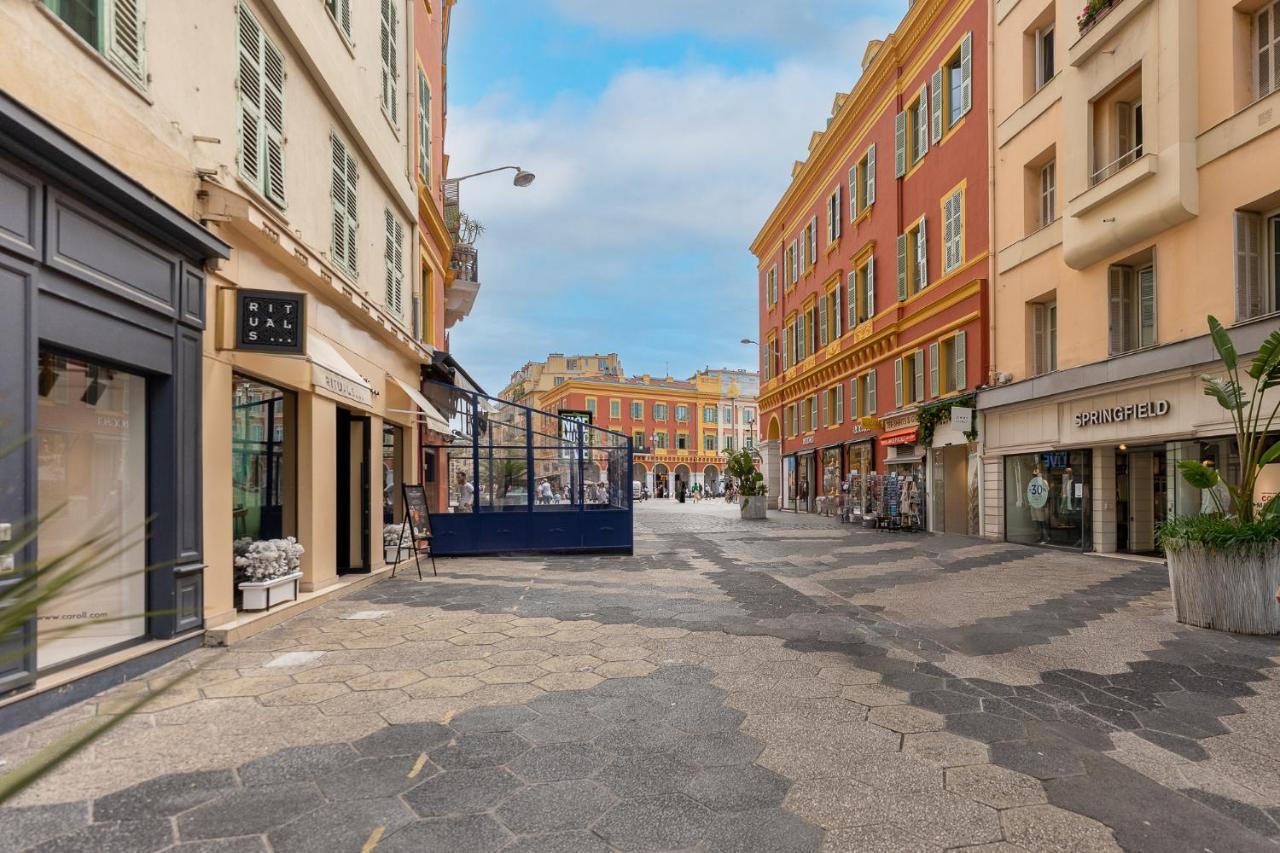 Studio La Chaise Bleue Nizza Exterior foto