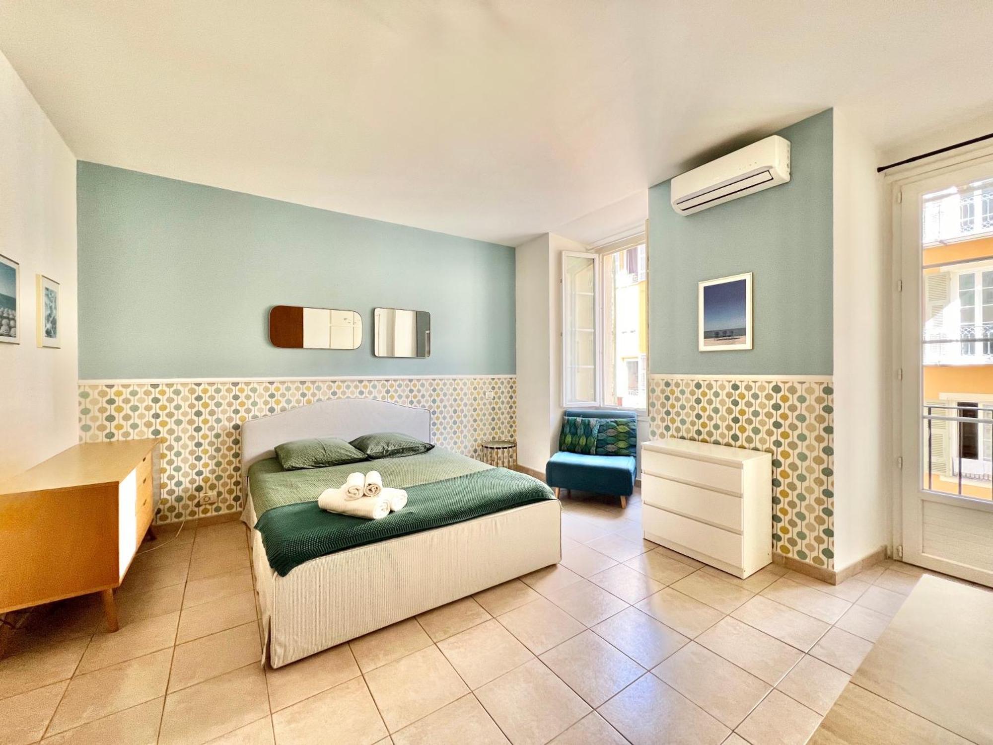 Studio La Chaise Bleue Nizza Exterior foto